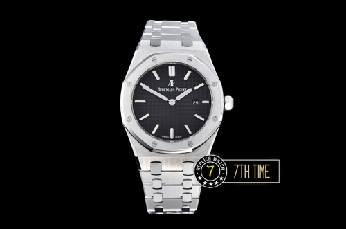 Royal Oak Ladies 33mm SS/SS Black Dial Swiss ETA Quartz