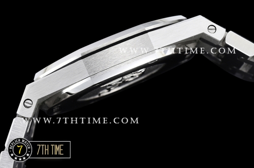 Royal Oak Ladies 33mm SS/SS White Dial Diamond Bezel Swiss ETA Quartz