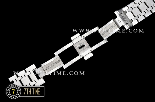 Royal Oak Ladies 33mm SS/SS Black Dial Diamond Bezel Swiss ETA Quartz