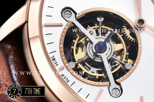 AP Jules Tourbillon 42mm Grande Date RG/LE White Dial Tourbillon