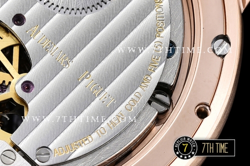 AP Jules Tourbillon 42mm Grande Date RG/LE Black Dial Tourbillon