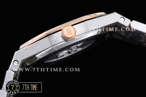 Royal Oak Ladies 33mm RG/SS White Dial Swiss ETA Quartz