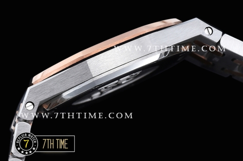 Royal Oak Ladies 33mm RG/SS White Dial Swiss ETA Quartz