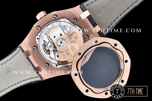 Royal Oak Ref.15450 37mm Full Diamonds RG/LE Gold Mod A3120