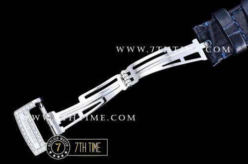 Royal Oak Ref.15450 37mm Full Diamonds SS/LE White Mod A3120