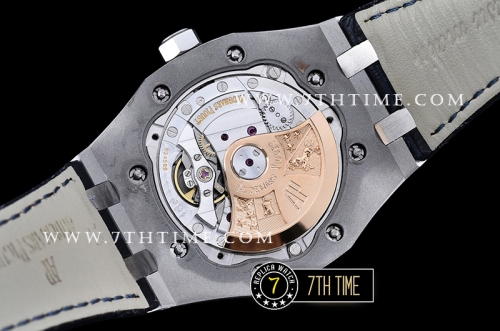 Royal Oak Ref.15450 37mm Full Diamonds SS/LE White Mod A3120