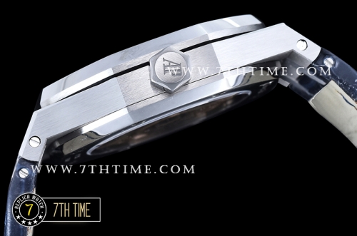 Royal Oak Ref.15450 37mm Full Diamonds SS/LE White Mod A3120