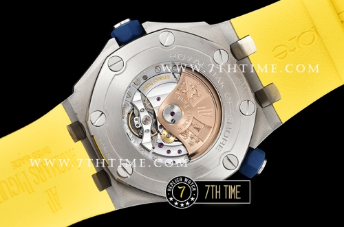 Royal Oak Diver 42mm SS/RU Yellow Checkered Dial MY9015 Mod A3120