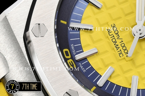 Royal Oak Diver 42mm SS/RU Yellow Checkered Dial MY9015 Mod A3120