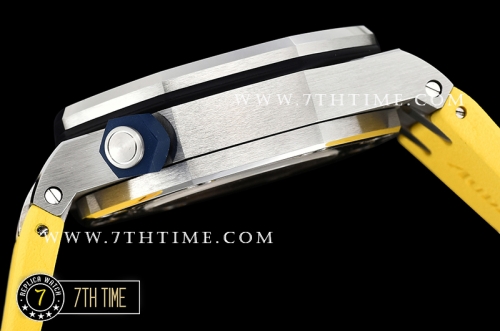Royal Oak Diver 42mm SS/RU Yellow Checkered Dial MY9015 Mod A3120