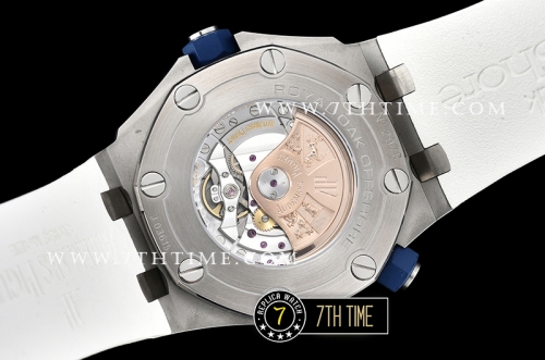 Royal Oak Diver 42mm SS/RU White Checkered Dial MY9015 Mod A3120
