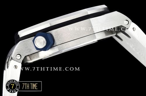 Royal Oak Diver 42mm SS/RU White Checkered Dial MY9015 Mod A3120