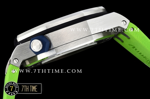 Royal Oak Diver 42mm SS/RU Green Checkered Dial MY9015 Mod A3120