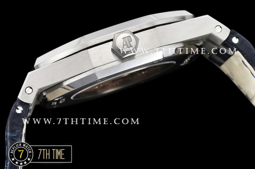 Royal Oak 15400 41mm SS/LE Full Diamonds Paved Dial MY9015 Mod