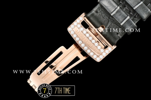 Royal Oak 15402 RG/LE Full Diamonds Paved Dial MY9015 Mod
