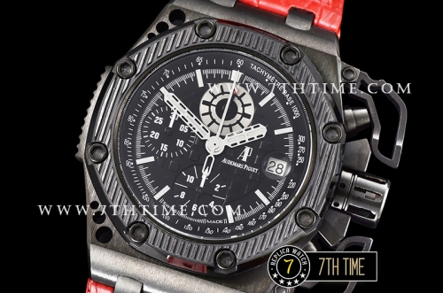 Offshore Survivor Limited Edition 42mm DLC/CER/LE Black Checkered Dial A7750 Mod