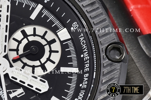Offshore Survivor Limited Edition 42mm DLC/CER/LE Black Checkered Dial A7750 Mod