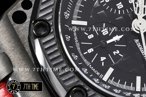 Offshore Survivor Limited Edition 42mm DLC/CER/LE Black Checkered Dial A7750 Mod