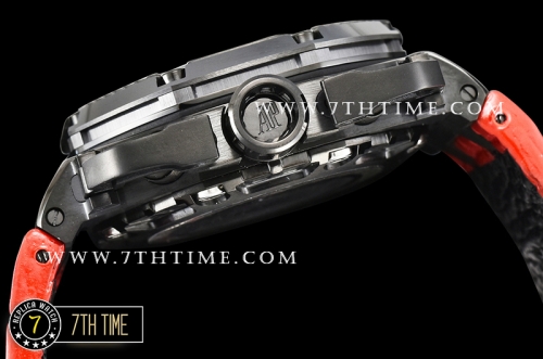 Offshore Survivor Limited Edition 42mm DLC/CER/LE Black Checkered Dial A7750 Mod