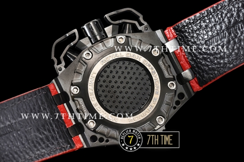 Offshore Survivor Limited Edition 42mm DLC/CER/LE Black Checkered Dial A7750 Mod