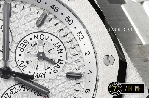 Royal Oak Perpetual Calendar 41mm 26574 SS/SS White Checkered Dial A5134