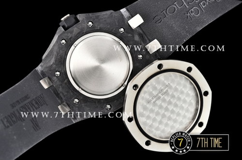 Royal Oak Diver FC/RU Black/Yellow Checkered Dial Ceramic Bezel A2836 Mod
