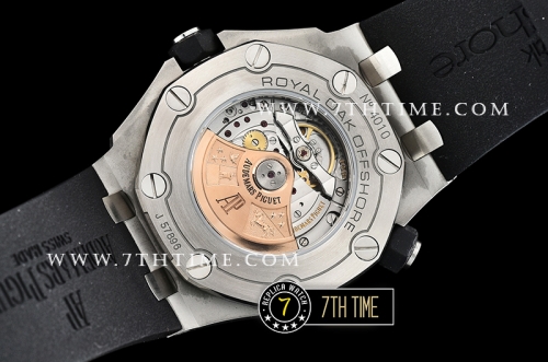 Royal Oak Offshore Diver 15710 42mm White Checkered Dial SS/RU Asia 2824