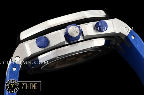 Royal Oak Offshore 42mm 2018 SIHH Indigo Checkered Dial SS/RU A3126