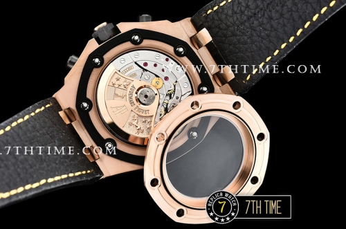 Royal Oak Offshore 42mm Gold Themes Rose Gold Checkered Dial RG/LE A3126