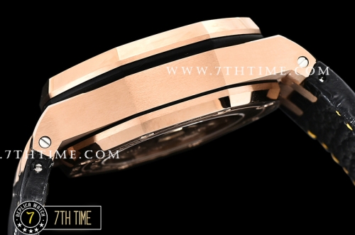 Royal Oak Offshore 42mm Gold Themes Rose Gold Checkered Dial RG/LE A3126