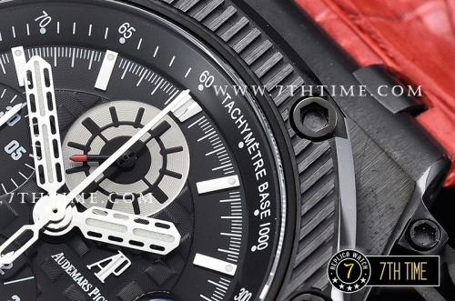 Royal Oak Offshore Survivor Ltd CER/DLC/LE Black Checkered Dial A3126 Mod