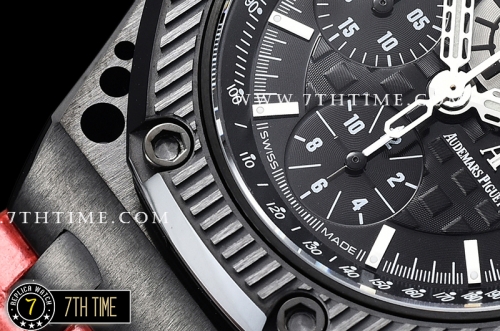 Royal Oak Offshore Survivor Ltd CER/DLC/LE Black Checkered Dial A3126 Mod