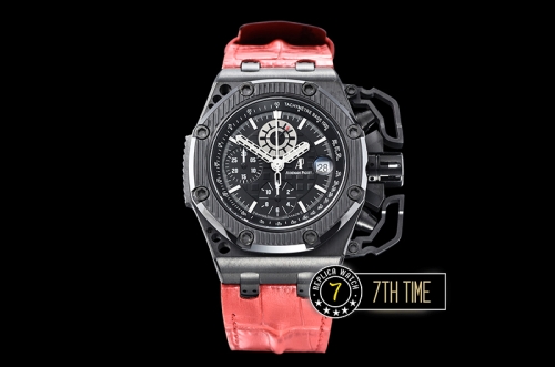 Royal Oak Offshore Survivor Ltd CER/DLC/LE Black Checkered Dial A3126 Mod