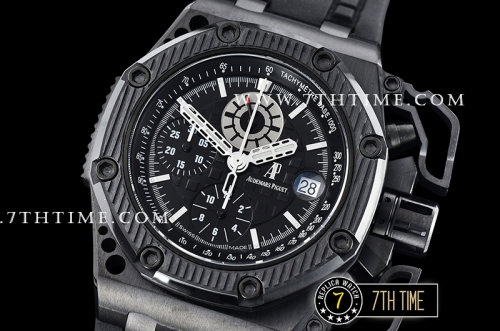 Royal Oak Offshore Survivor Ltd CER/DLC/RU Black Checkered Dial A3126 Mod
