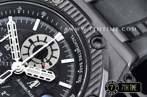 Royal Oak Offshore Survivor Ltd CER/DLC/RU Black Checkered Dial A3126 Mod