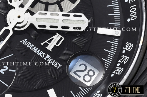 Royal Oak Offshore Survivor Ltd CER/DLC/RU Black Checkered Dial A3126 Mod