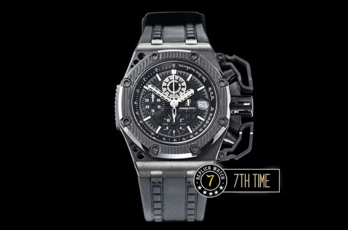 Royal Oak Offshore Survivor Ltd CER/DLC/RU Black Checkered Dial A3126 Mod