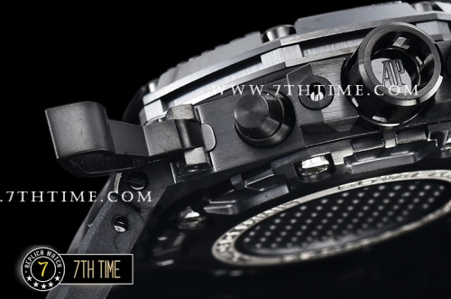 Royal Oak Offshore Survivor Ltd CER/DLC/RU Black Checkered Dial A3126 Mod