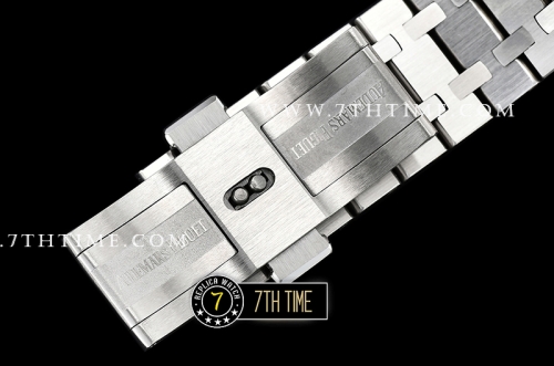 Royal Oak 15400 41mm SS/SS Grey Checkered Dial MY9015 Mod 3120