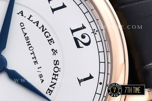 ALANGE & SOHNE 1815 Tourbillon White Dial  Black Numeral Markers Asia Manual Wind Tourbillon