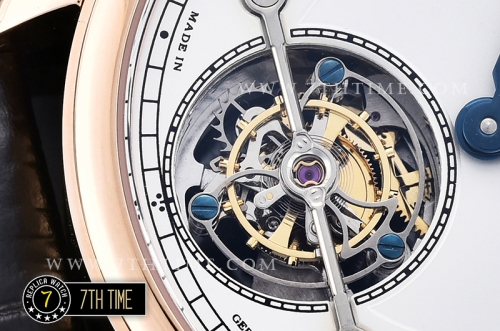 ALANGE & SOHNE 1815 Tourbillon White Dial  Black Numeral Markers Asia Manual Wind Tourbillon