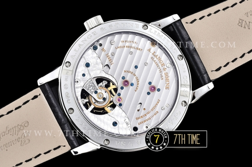 ALANGE & SOHNE 1815 Tourbillon White Dial  Solid Stainless Steel Asia Manual Wind Tourbillon