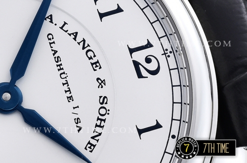 ALANGE & SOHNE 1815 Tourbillon White Dial  Solid Stainless Steel Asia Manual Wind Tourbillon