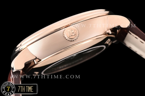 Blancpain Villeret Complications White Dial with Arabic Numerals 18K Rose Gold Thick Plated on Solid Stainless Steel