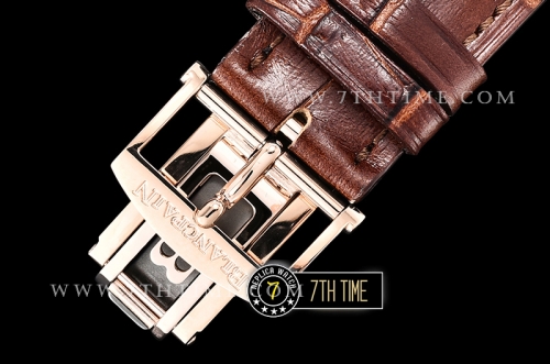 Blancpain Villeret Complications White Dial with Arabic Numerals 18K Rose Gold Thick Plated on Solid Stainless Steel
