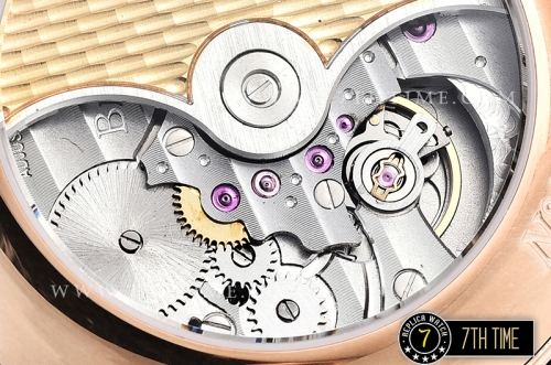 Blancpain Villeret Complications White Dial with Arabic Numerals 18K Rose Gold Thick Plated on Solid Stainless Steel