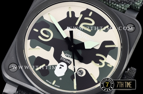 Bell Ross BR03-92 XXV Bathing Ape Limited Edition