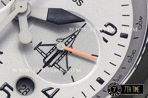 BR03-94 Chronograph Grey Rafale Limited Dial PVD Thick Coated on Solid Stainless Steel