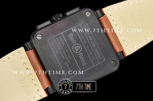 BR03-94 Chronograph Black Dial PVD/LE Asia 7750