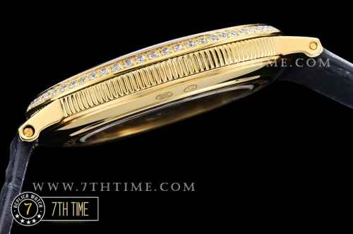 Breguet Classique 5177 White Guilloche Dial with Roman Numerals 18K Yellow Gold